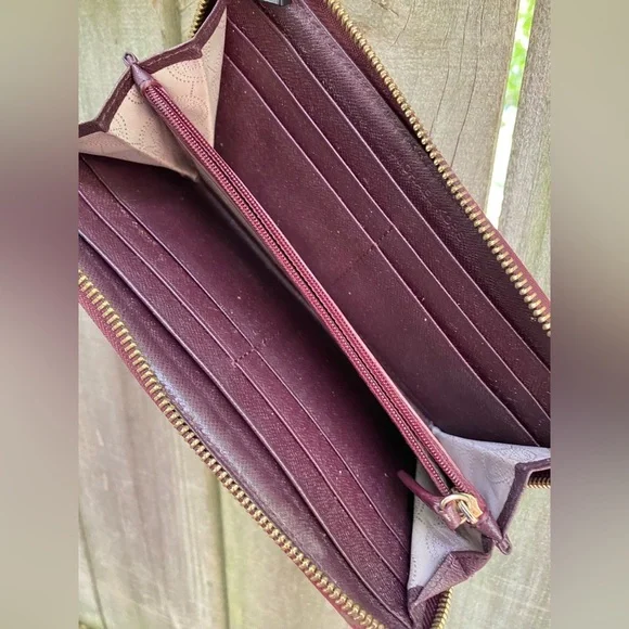 Michael Kors Burgundy Wallet - Picture 3 of 5